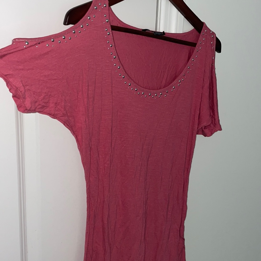 Armani Exchange Open Shoulder Tee